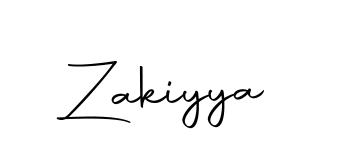 Also we have Zakiyya name is the best signature style. Create professional handwritten signature collection using Autography-DOLnW autograph style. Zakiyya signature style 10 images and pictures png