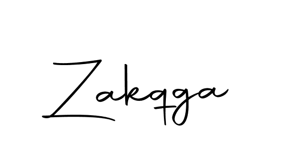 Zakqga stylish signature style. Best Handwritten Sign (Autography-DOLnW) for my name. Handwritten Signature Collection Ideas for my name Zakqga. Zakqga signature style 10 images and pictures png