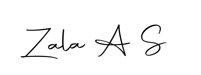 Here are the top 10 professional signature styles for the name Zala A S. These are the best autograph styles you can use for your name. Zala A S signature style 10 images and pictures png