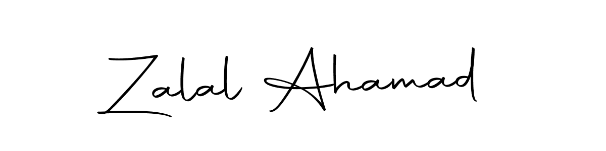 How to make Zalal Ahamad signature? Autography-DOLnW is a professional autograph style. Create handwritten signature for Zalal Ahamad name. Zalal Ahamad signature style 10 images and pictures png