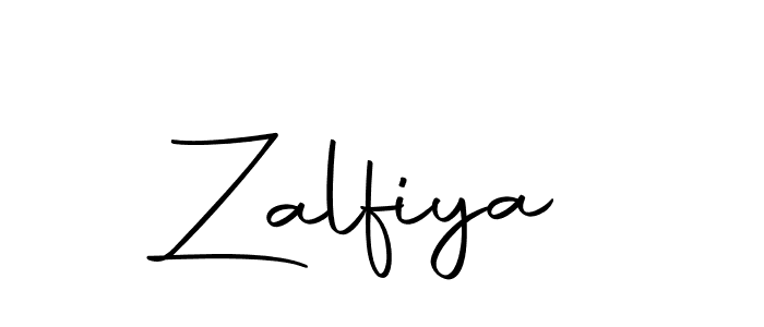 Make a short Zalfiya signature style. Manage your documents anywhere anytime using Autography-DOLnW. Create and add eSignatures, submit forms, share and send files easily. Zalfiya signature style 10 images and pictures png