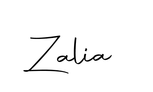 How to make Zalia signature? Autography-DOLnW is a professional autograph style. Create handwritten signature for Zalia name. Zalia signature style 10 images and pictures png