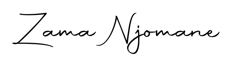 Get inspired by this graceful Autography-DOLnW signature style for name Zama Njomane. Smooth loops and balanced proportions for everyday use. Zama Njomane signature style 10 images and pictures png
