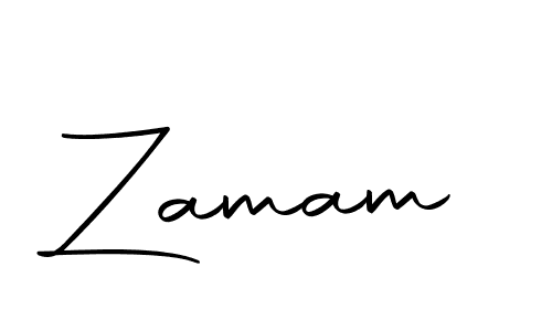 Make a beautiful signature design for name Zamam. With this signature (Autography-DOLnW) style, you can create a handwritten signature for free. Zamam signature style 10 images and pictures png
