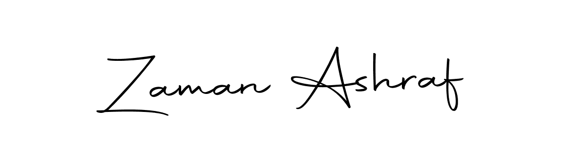 Zaman Ashraf stylish signature style. Best Handwritten Sign (Autography-DOLnW) for my name. Handwritten Signature Collection Ideas for my name Zaman Ashraf. Zaman Ashraf signature style 10 images and pictures png