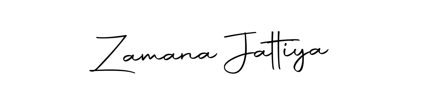 Also we have Zamana Jattiya name is the best signature style. Create professional handwritten signature collection using Autography-DOLnW autograph style. Zamana Jattiya signature style 10 images and pictures png