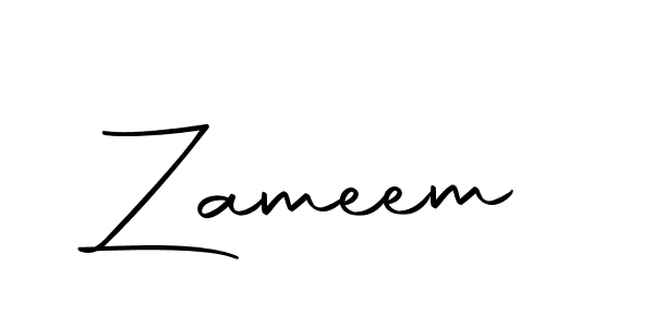 Similarly Autography-DOLnW is the best handwritten signature design. Signature creator online .You can use it as an online autograph creator for name Zameem. Zameem signature style 10 images and pictures png