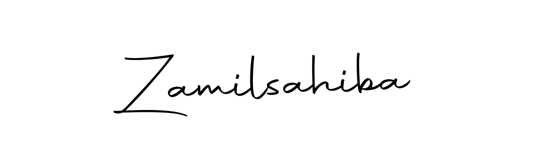 The best way (Autography-DOLnW) to make a short signature is to pick only two or three words in your name. The name Zamilsahiba include a total of six letters. For converting this name. Zamilsahiba signature style 10 images and pictures png