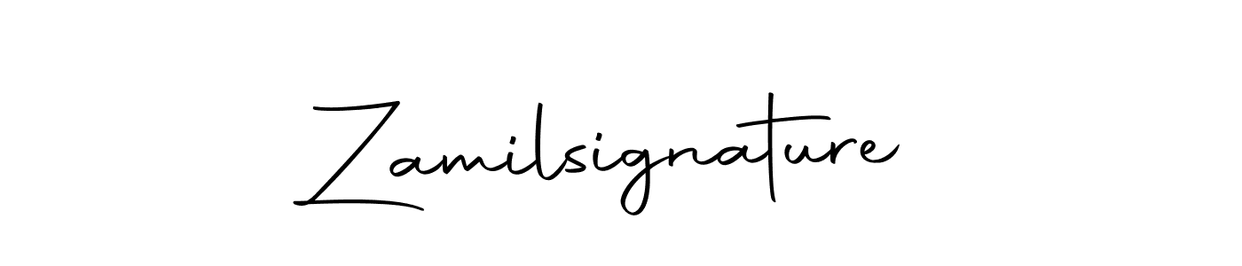 Also we have Zamilsignature name is the best signature style. Create professional handwritten signature collection using Autography-DOLnW autograph style. Zamilsignature signature style 10 images and pictures png