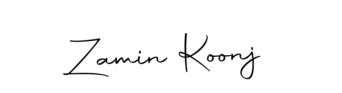 It looks lik you need a new signature style for name Zamin Koonj. Design unique handwritten (Autography-DOLnW) signature with our free signature maker in just a few clicks. Zamin Koonj signature style 10 images and pictures png