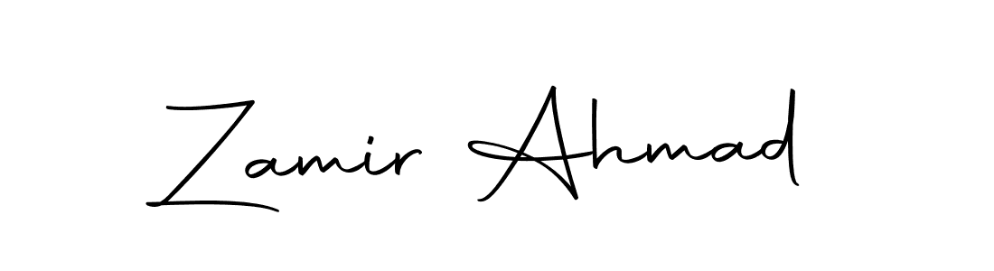 How to make Zamir Ahmad signature? Autography-DOLnW is a professional autograph style. Create handwritten signature for Zamir Ahmad name. Zamir Ahmad signature style 10 images and pictures png