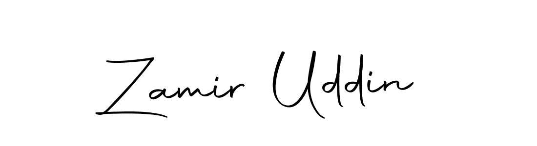 Make a beautiful signature design for name Zamir Uddin. With this signature (Autography-DOLnW) style, you can create a handwritten signature for free. Zamir Uddin signature style 10 images and pictures png