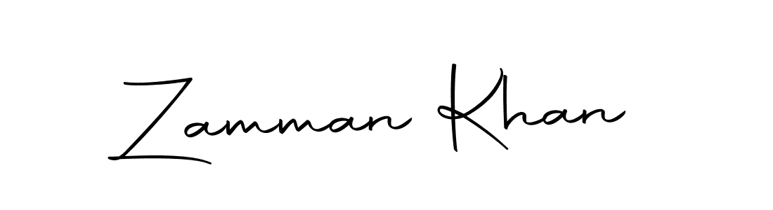 How to make Zamman Khan name signature. Use Autography-DOLnW style for creating short signs online. This is the latest handwritten sign. Zamman Khan signature style 10 images and pictures png