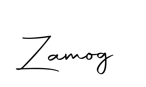Create a beautiful signature design for name Zamog. With this signature (Autography-DOLnW) fonts, you can make a handwritten signature for free. Zamog signature style 10 images and pictures png