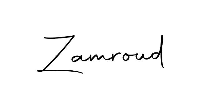 Make a beautiful signature design for name Zamroud. With this signature (Autography-DOLnW) style, you can create a handwritten signature for free. Zamroud signature style 10 images and pictures png