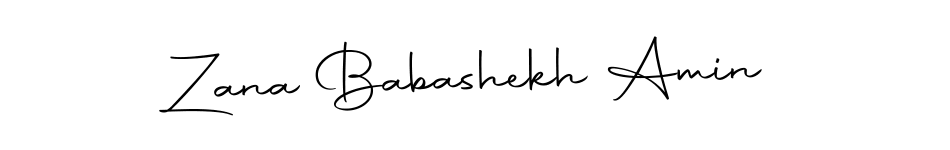 Here are the top 10 professional signature styles for the name Zana Babashekh Amin. These are the best autograph styles you can use for your name. Zana Babashekh Amin signature style 10 images and pictures png