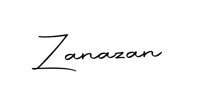 Zanazan stylish signature style. Best Handwritten Sign (Autography-DOLnW) for my name. Handwritten Signature Collection Ideas for my name Zanazan. Zanazan signature style 10 images and pictures png