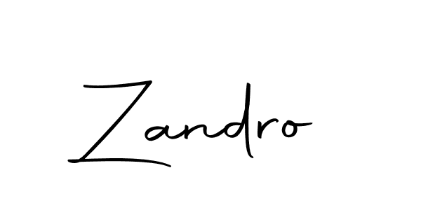 Create a beautiful signature design for name Zandro. With this signature (Autography-DOLnW) fonts, you can make a handwritten signature for free. Zandro signature style 10 images and pictures png