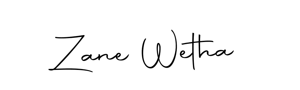 Design your own signature with our free online signature maker. With this signature software, you can create a handwritten (Autography-DOLnW) signature for name Zane Wetha. Zane Wetha signature style 10 images and pictures png