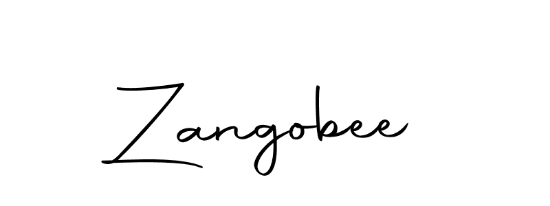 Also we have Zangobee name is the best signature style. Create professional handwritten signature collection using Autography-DOLnW autograph style. Zangobee signature style 10 images and pictures png