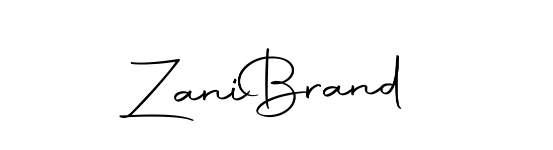 Also we have Zani  Brand name is the best signature style. Create professional handwritten signature collection using Autography-DOLnW autograph style. Zani  Brand signature style 10 images and pictures png