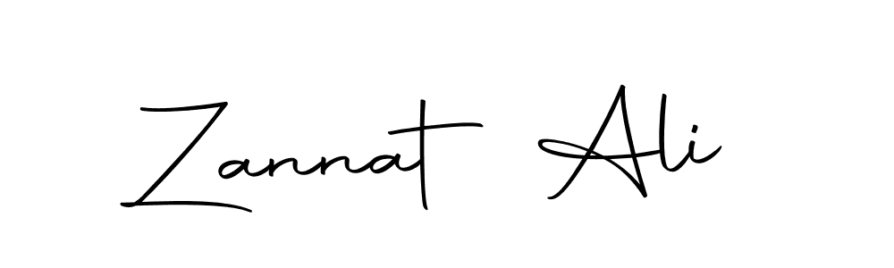 How to make Zannat Ali name signature. Use Autography-DOLnW style for creating short signs online. This is the latest handwritten sign. Zannat Ali signature style 10 images and pictures png