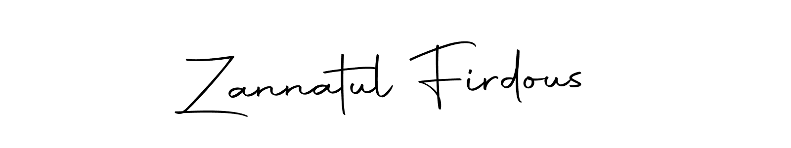 You can use this online signature creator to create a handwritten signature for the name Zannatul Firdous. This is the best online autograph maker. Zannatul Firdous signature style 10 images and pictures png