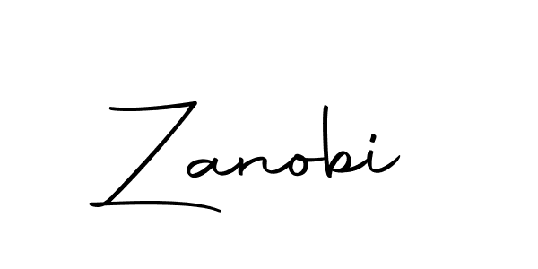 Zanobi stylish signature style. Best Handwritten Sign (Autography-DOLnW) for my name. Handwritten Signature Collection Ideas for my name Zanobi. Zanobi signature style 10 images and pictures png