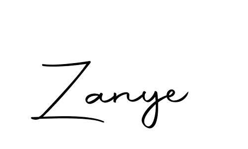 Create a beautiful signature design for name Zanye. With this signature (Autography-DOLnW) fonts, you can make a handwritten signature for free. Zanye signature style 10 images and pictures png
