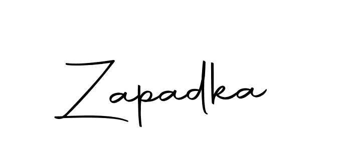 This is the best signature style for the Zapadka name. Also you like these signature font (Autography-DOLnW). Mix name signature. Zapadka signature style 10 images and pictures png