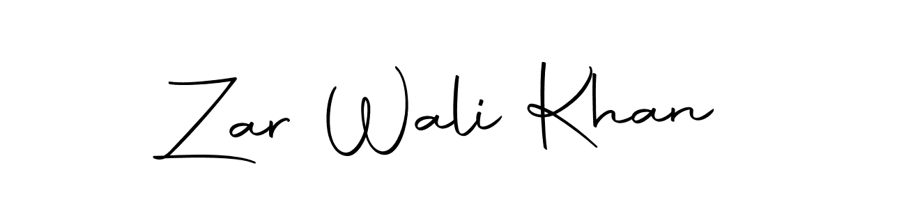 if you are searching for the best signature style for your name Zar Wali Khan. so please give up your signature search. here we have designed multiple signature styles  using Autography-DOLnW. Zar Wali Khan signature style 10 images and pictures png