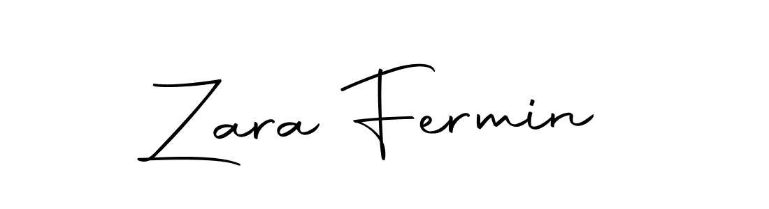 Autography-DOLnW is a professional signature style that is perfect for those who want to add a touch of class to their signature. It is also a great choice for those who want to make their signature more unique. Get Zara Fermin name to fancy signature for free. Zara Fermin signature style 10 images and pictures png