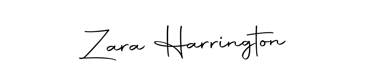 Use a signature maker to create a handwritten signature online. With this signature software, you can design (Autography-DOLnW) your own signature for name Zara Harrington. Zara Harrington signature style 10 images and pictures png