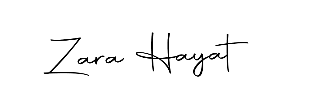 The best way (Autography-DOLnW) to make a short signature is to pick only two or three words in your name. The name Zara Hayat include a total of six letters. For converting this name. Zara Hayat signature style 10 images and pictures png