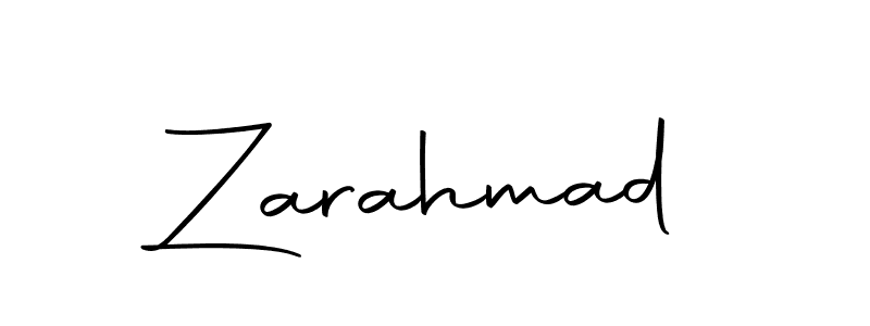 It looks lik you need a new signature style for name Zarahmad. Design unique handwritten (Autography-DOLnW) signature with our free signature maker in just a few clicks. Zarahmad signature style 10 images and pictures png