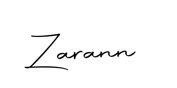 You should practise on your own different ways (Autography-DOLnW) to write your name (Zarann) in signature. don't let someone else do it for you. Zarann signature style 10 images and pictures png