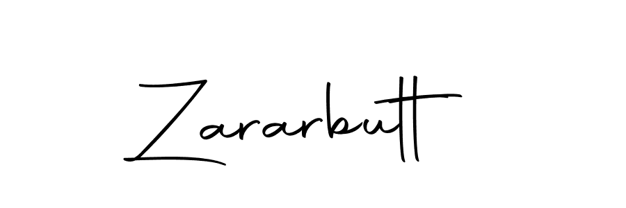 The best way (Autography-DOLnW) to make a short signature is to pick only two or three words in your name. The name Zararbutt include a total of six letters. For converting this name. Zararbutt signature style 10 images and pictures png