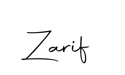 Use a signature maker to create a handwritten signature online. With this signature software, you can design (Autography-DOLnW) your own signature for name Zarif. Zarif signature style 10 images and pictures png