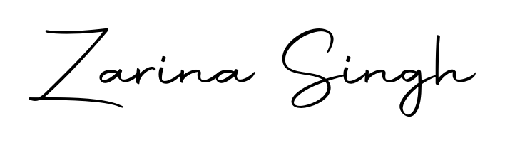 Make a beautiful signature design for name Zarina Singh. Use this online signature maker to create a handwritten signature for free. Zarina Singh signature style 10 images and pictures png