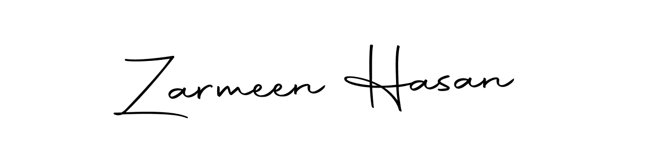 Similarly Autography-DOLnW is the best handwritten signature design. Signature creator online .You can use it as an online autograph creator for name Zarmeen Hasan. Zarmeen Hasan signature style 10 images and pictures png