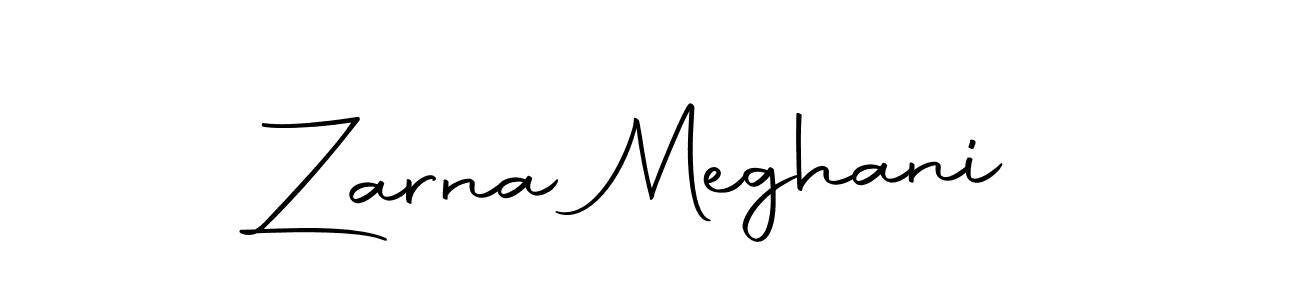 It looks lik you need a new signature style for name Zarna Meghani. Design unique handwritten (Autography-DOLnW) signature with our free signature maker in just a few clicks. Zarna Meghani signature style 10 images and pictures png