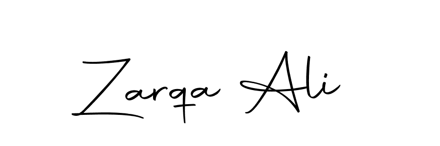 Make a beautiful signature design for name Zarqa Ali. With this signature (Autography-DOLnW) style, you can create a handwritten signature for free. Zarqa Ali signature style 10 images and pictures png