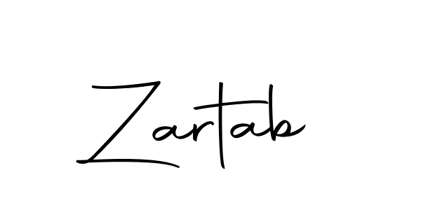 The best way (Autography-DOLnW) to make a short signature is to pick only two or three words in your name. The name Zartab include a total of six letters. For converting this name. Zartab signature style 10 images and pictures png