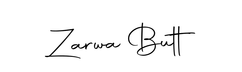 Also we have Zarwa Butt name is the best signature style. Create professional handwritten signature collection using Autography-DOLnW autograph style. Zarwa Butt signature style 10 images and pictures png