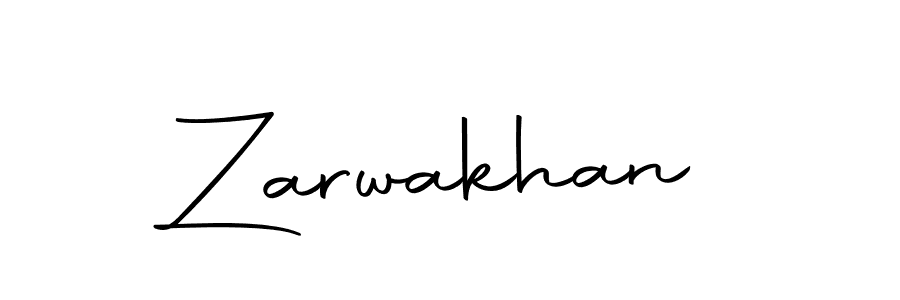 The best way (Autography-DOLnW) to make a short signature is to pick only two or three words in your name. The name Zarwakhan include a total of six letters. For converting this name. Zarwakhan signature style 10 images and pictures png