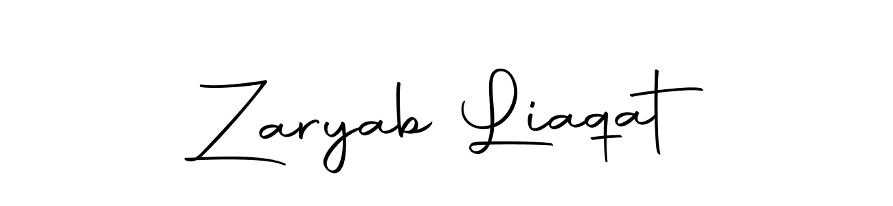 How to make Zaryab Liaqat signature? Autography-DOLnW is a professional autograph style. Create handwritten signature for Zaryab Liaqat name. Zaryab Liaqat signature style 10 images and pictures png