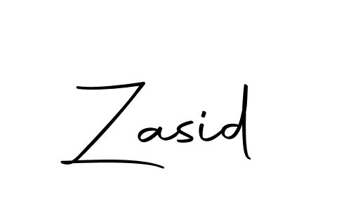 How to make Zasid signature? Autography-DOLnW is a professional autograph style. Create handwritten signature for Zasid name. Zasid signature style 10 images and pictures png