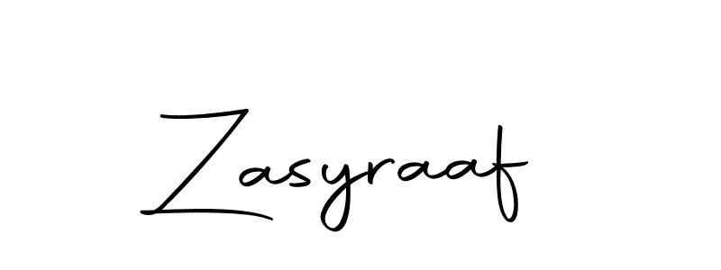 How to make Zasyraaf name signature. Use Autography-DOLnW style for creating short signs online. This is the latest handwritten sign. Zasyraaf signature style 10 images and pictures png