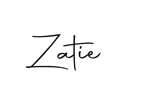 You can use this online signature creator to create a handwritten signature for the name Zatie. This is the best online autograph maker. Zatie signature style 10 images and pictures png