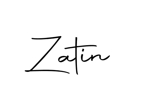 Use a signature maker to create a handwritten signature online. With this signature software, you can design (Autography-DOLnW) your own signature for name Zatin. Zatin signature style 10 images and pictures png